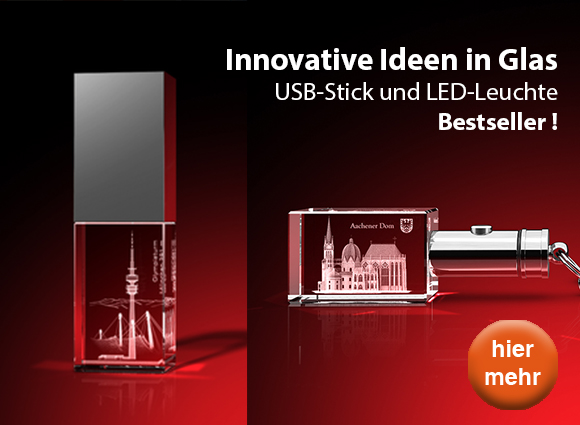 Bestseller USB-Stick und LED Leuchte