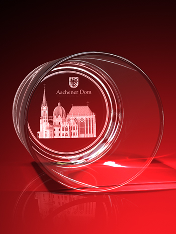 Aachener Dom - Trinkglas 0,25 l – GLASFOTO.COM