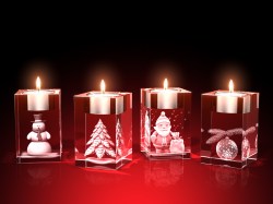 Ein moderner Adventskranz ist ein Blickfang. Stellen Sie einen Kranz aus sechs verschiedenen Motiven zusammen. Nur bei GLASFOTO.COM.