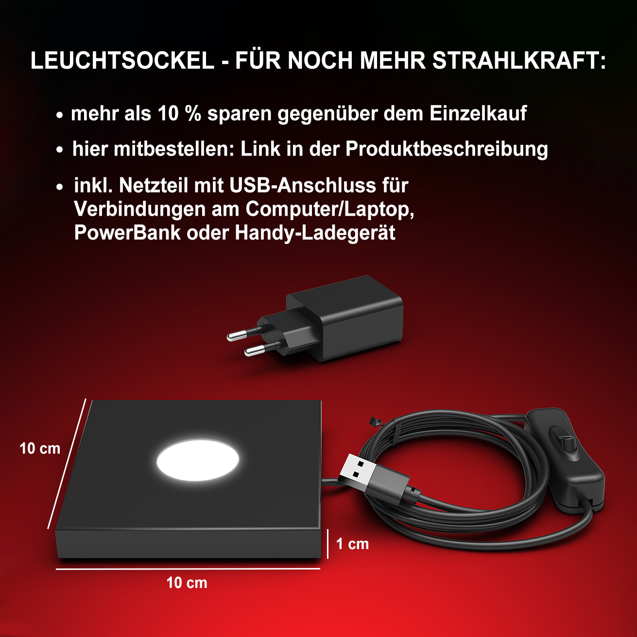 strahlend, LEDs, glasbild, geschenkidee, fotogeschenk, GLASFOTO.COM