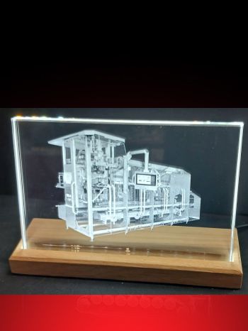 Flachglasfoto LED - 10 x 15 - Querformat - Portrait - Liebespaar