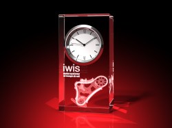 Glasfoto, Uhr, Werbeprodukt, Kundengeschenk, individuelle Gravur, GLASFOTO.COM