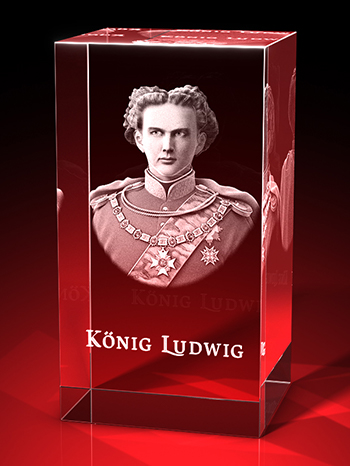 König Ludwig - Quader (70 x 130 x 60) – GLASFOTO.COM