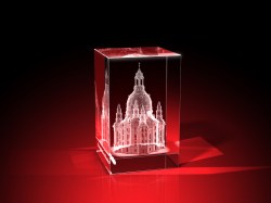 Dresden Souvenirs : Frauenkirche Dresden im Glas