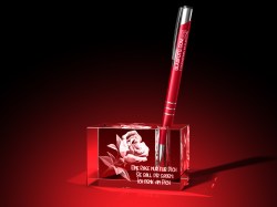 Rose + Ich denk an dich - Stifthalter – GLASFOTO.COM