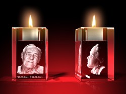 Glasfoto, Teelichthalter, glas, 2d, glasbild, geschenkidee, deko GLASFOTO.COM