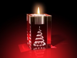 Advents-Teelicht Weihnachtsbaum – GLASFOTO.COM