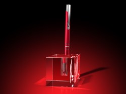 Sternzeichen Widder - Stifthalter (80 x 50 x 50) – GLASFOTO.COM