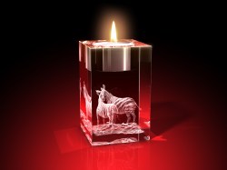 Teelichthalter – 3D Tiere von GLASFOTO.COM